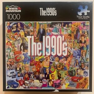 The 1990s Puzzle (1000 pieces)